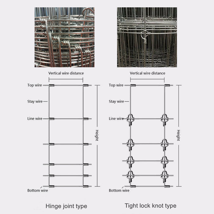 Factory price farm cattle fence