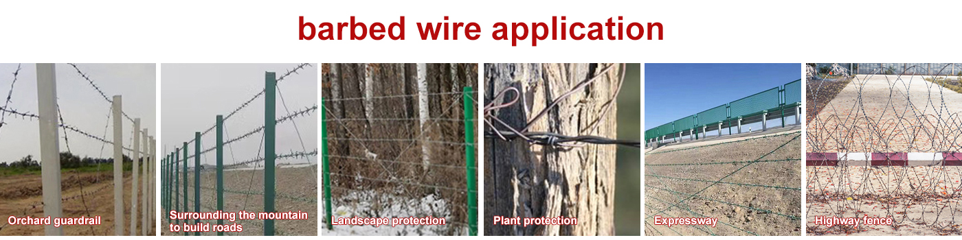 Electric and Hot-Dipped Galvanized Barbed Wire Fence