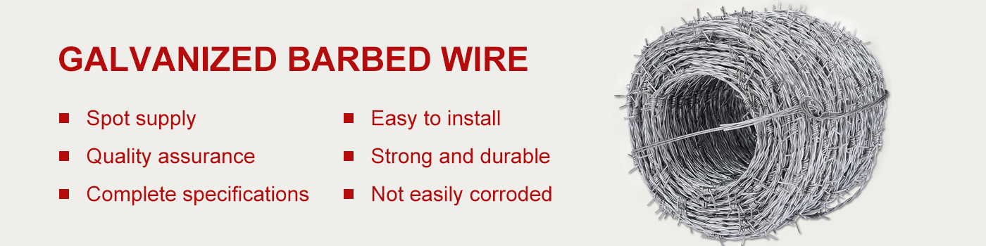 Electric and Hot-Dipped Galvanized Barbed Wire Fence