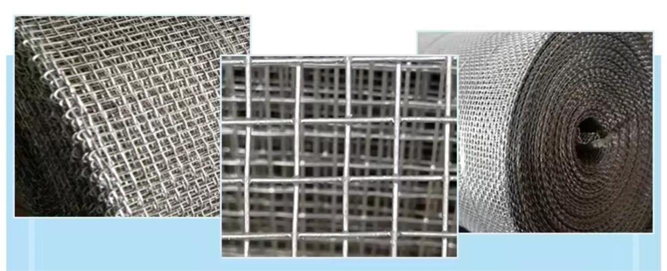 Factory price wholesale galvanized square hole wire mesh