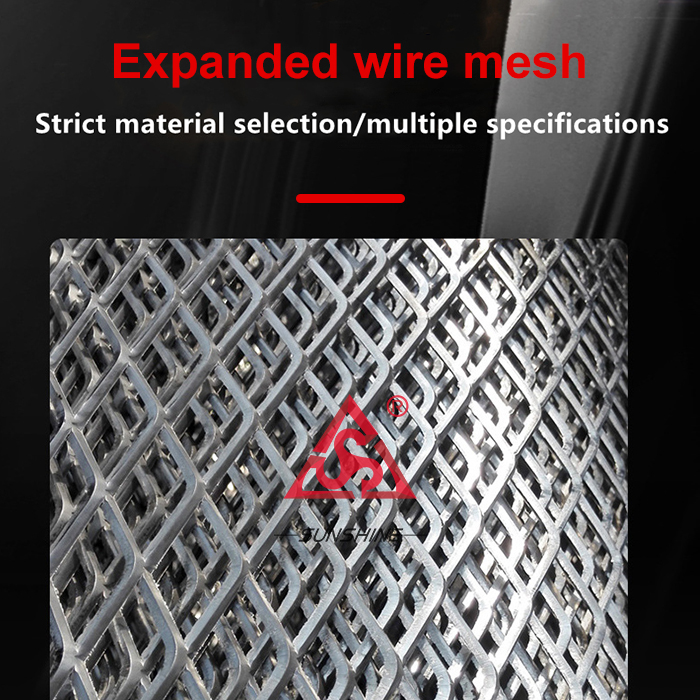 China high quality expanded steel wire mesh