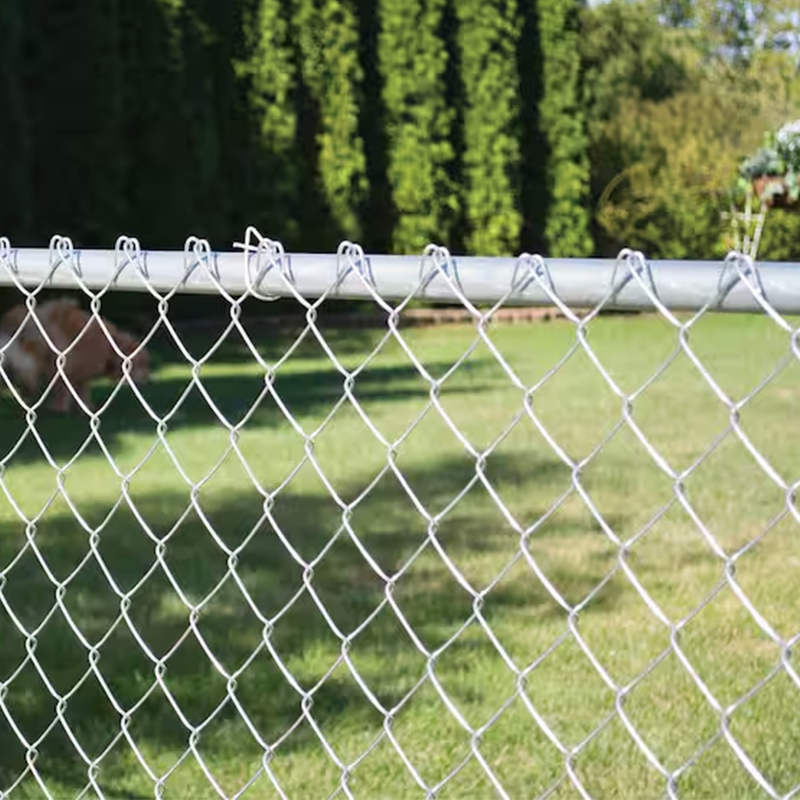 8 ft 10 ft height tall galvanized chain link fence