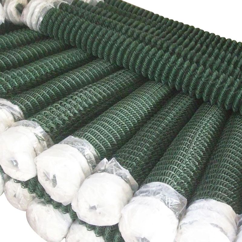 Four foot PVC coated chain link fence for your backyard