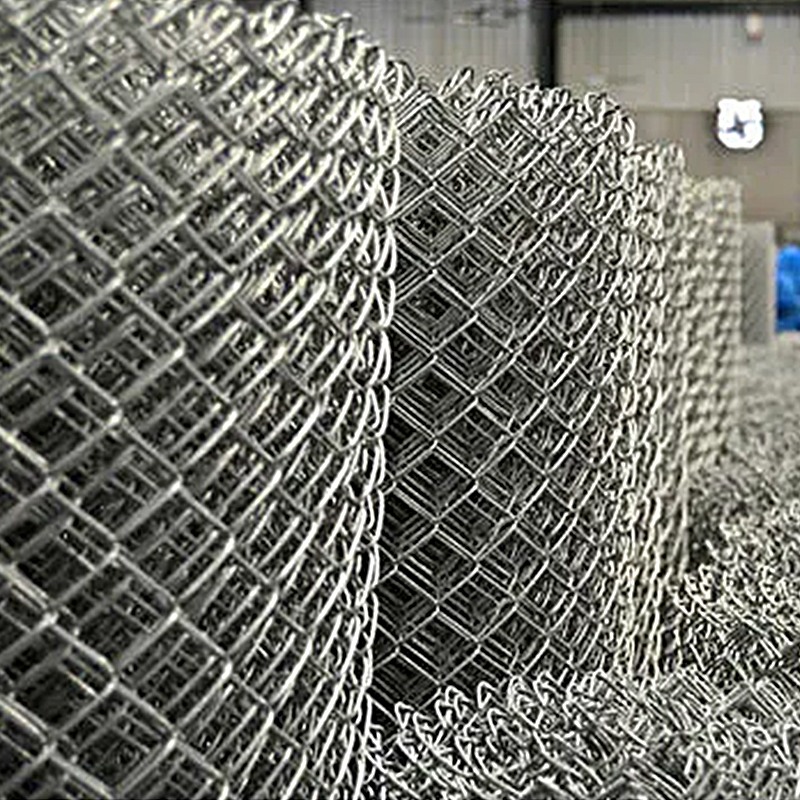 50 ft 100 ft long large galvanized chain link fence