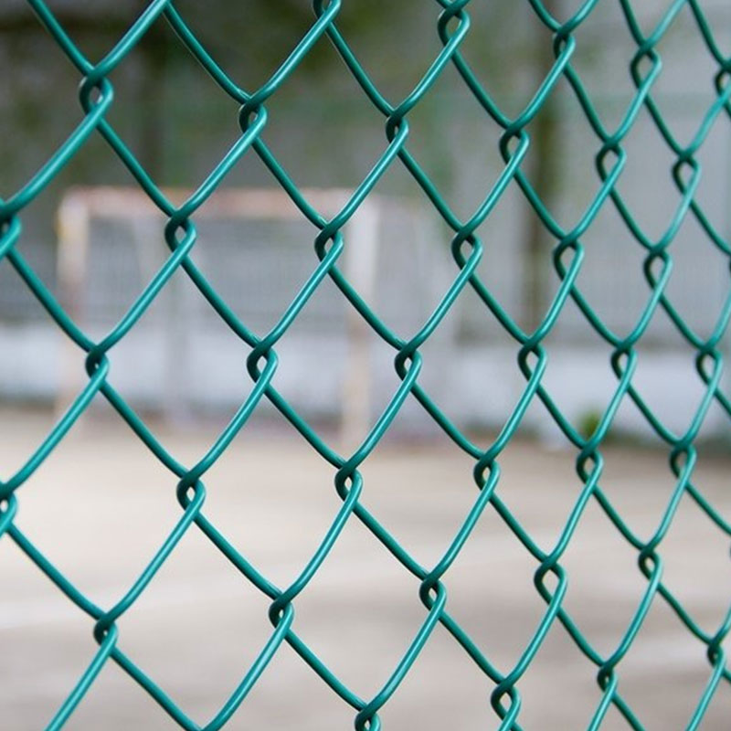 Green vinyl coated 4ft 5ft 6ft 8ft 10ft 12ft high chain link fence