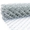 Galvanized chain link diamond wire mesh for fencing