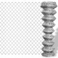 Galvanized chain link diamond wire mesh for fencing