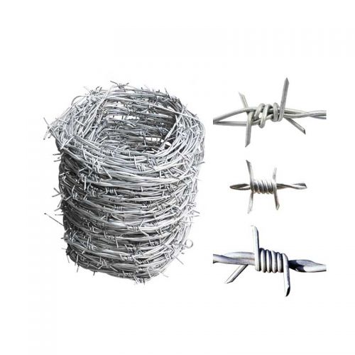 Electric and Hot-Dipped Galvanized Barbed Wire Fence