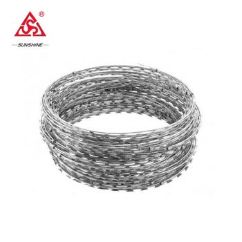 Electric and Hot-Dipped Galvanized Razor Barbed Wire