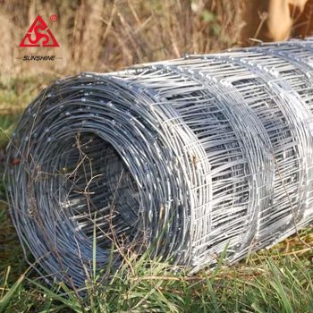 High tensile carbon steel cattle wire fence