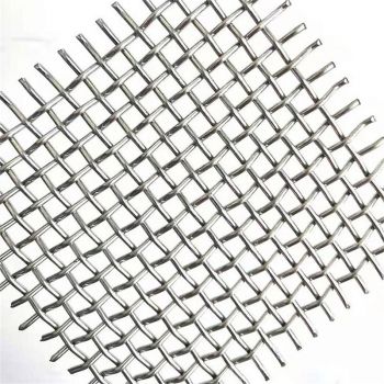 Hot dip galvanized and electro-galvanized plain woven square wire mesh