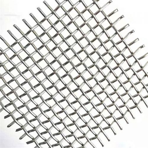 Factory price wholesale galvanized square hole wire mesh