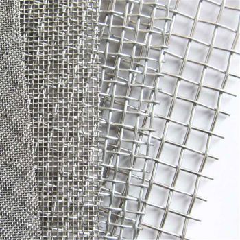 High tensile carbon steel crimped wire mesh