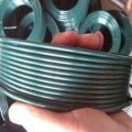 Black green yellow and white PVC coated iron wire