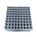 Galvanized square hole welded wire mesh panels