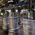 Galvanized manufacturing process iron wires