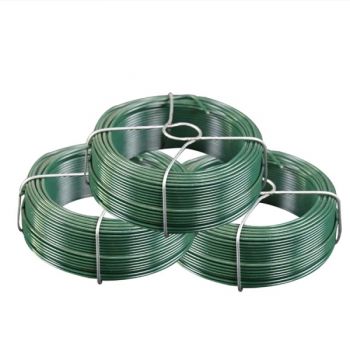 High quality PVC coated low carbon steel wire