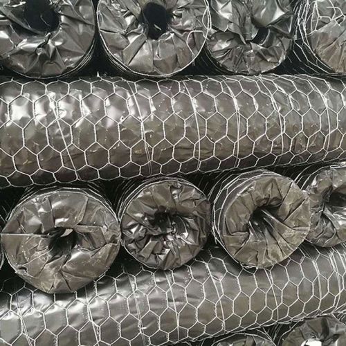 Lowest hot sale galvanised hexagonal wire mesh rolls for chicken