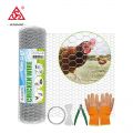 Lowest hot sale galvanised hexagonal wire mesh rolls for chicken