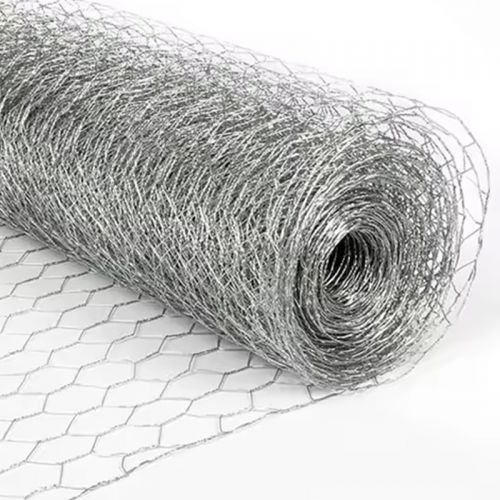 Hot dipped and electro galvanized hexagonal wire mesh