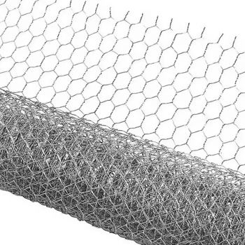 Hot dipped and electro galvanized hexagonal wire mesh