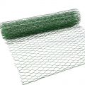 Green chicken wire mesh 24 inch tall 48 inch height 50 feet length