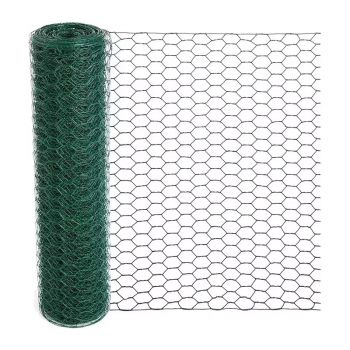 13mm 20mm 25mm 50mm large hole PVC chicken wire mesh