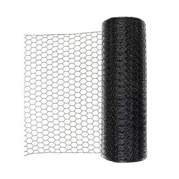 4 ft 5 foot black coated chicken coop wire