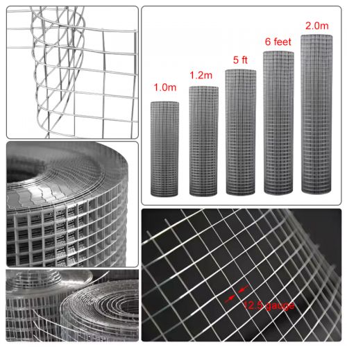 1/2 inch x 1 inch,1 inch x 2 inch galvanized rectangular welded wire mesh