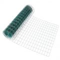 3ft 4ft high 50ft length green PVC coated welded wire fencing