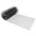 14 gauge 16 gauge black PVC coated welded wire mesh fence