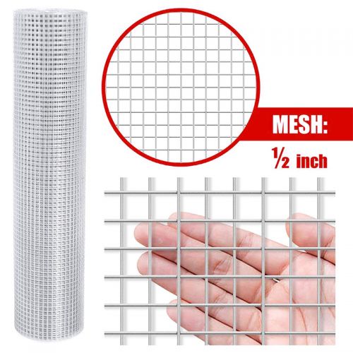 1/4 inch 1/2 inch 1 inch galvanized welded wire mesh