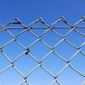 8 ft 10 ft height tall galvanized chain link fence