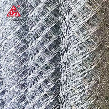 100 ft long heavy duty galvanized chain link fence