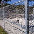 Galvanized 9 gauge 6ft(high) x 50ft(long) iron chain link fence