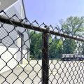 4 ft 5 ft 6 ft black vinyl coated chain link fencing