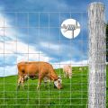 High tensile woven galvanized iron wire cattle fence